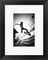 Framed Art Skateboarding Black And White Wall Decor 18x24 Artwork